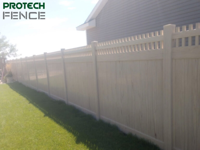 12 Foot Vinyl Fence Solutions by Protech Fence